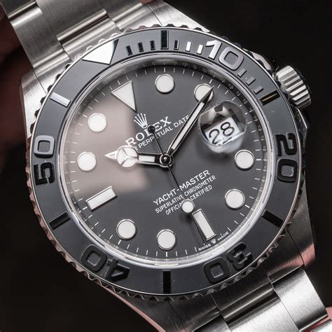 rolex yachtmaster midsize stainless steel|rolex yacht master titanium 42.